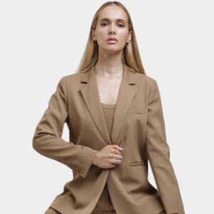 Cable knit cut out one sleeve midi dress in camel